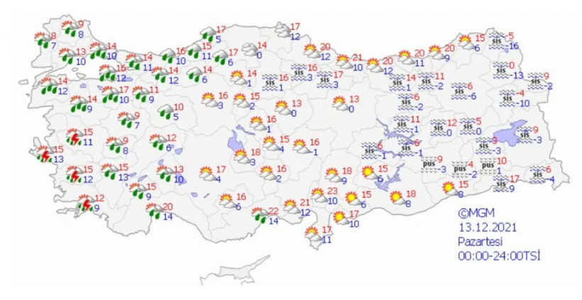Kar çok fena geliyor! Bugün 26 ilde sağanak var Cuma gününden itibaren her yerde kar yağacak - Resim: 4
