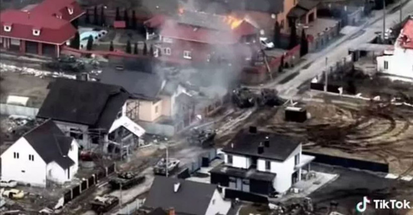 Rus askerler panik yaptı kendi konvoylarını böyle havaya uçurdu! Onlarca ölü var - Resim: 3