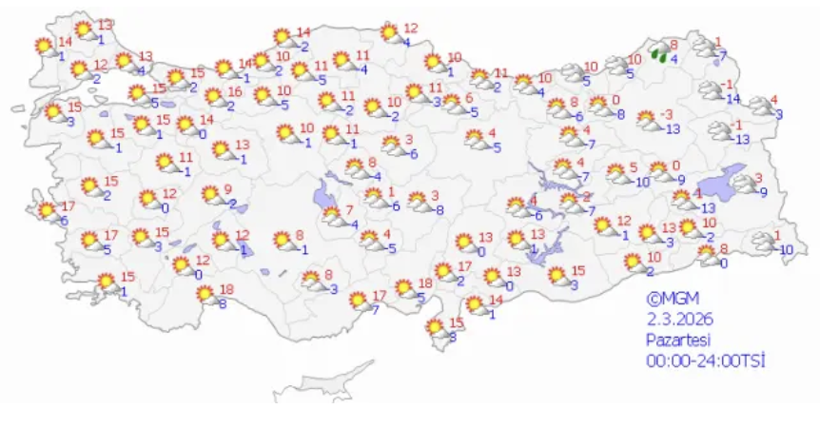 21 Kentimizde alarm! Yalancı bahar sonrası başlayan soğuk etkisini sürdürecek - Resim: 18