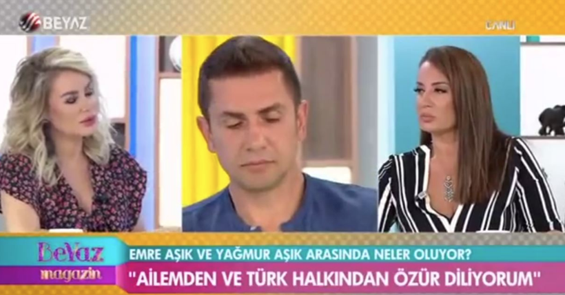 Emre Aşık ve Yağmur Sarnıç ilk kez yüzleşti! Canlı yayında bir anda ortalık karıştı - Resim: 2
