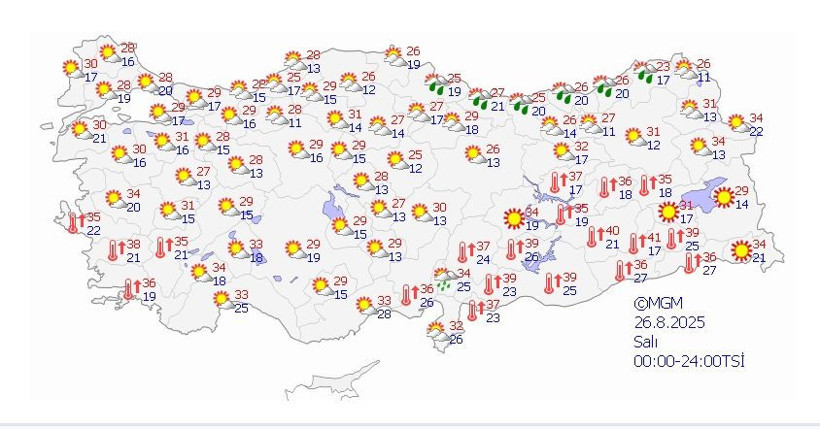Meteoroloji uyardı! Yaz yağmuru çok şiddetli olacak aşırı sıcaklar da güneye indi - Resim: 4