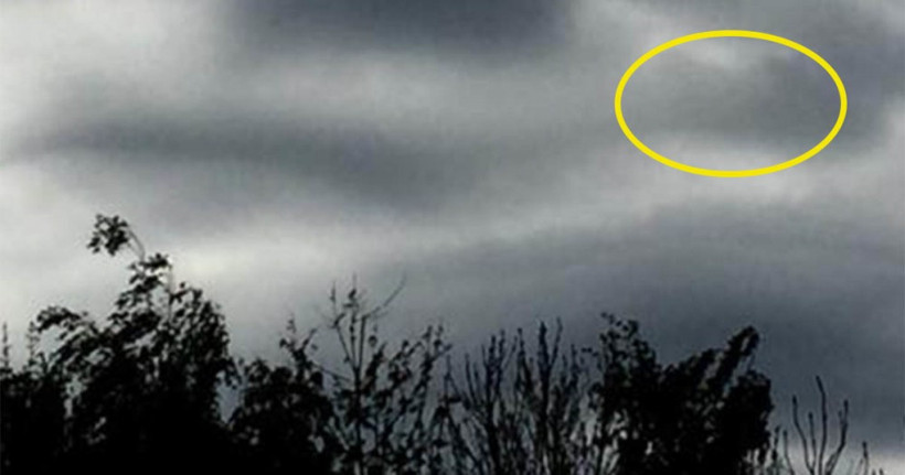 Gökyüzünde bir anda belirdi herkes fotoşop zanneti ama şoke olacaksınız - Resim: 1