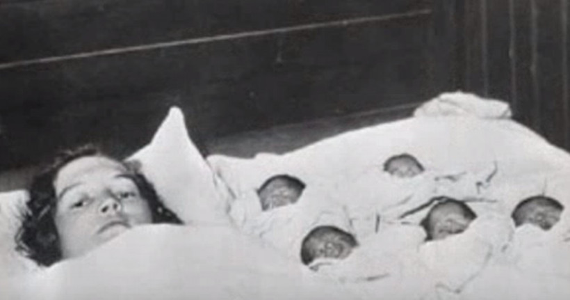 1934'te dünyaca ünlü olan beşizlerin sırrı duyanları şoke etti! - Resim: 1