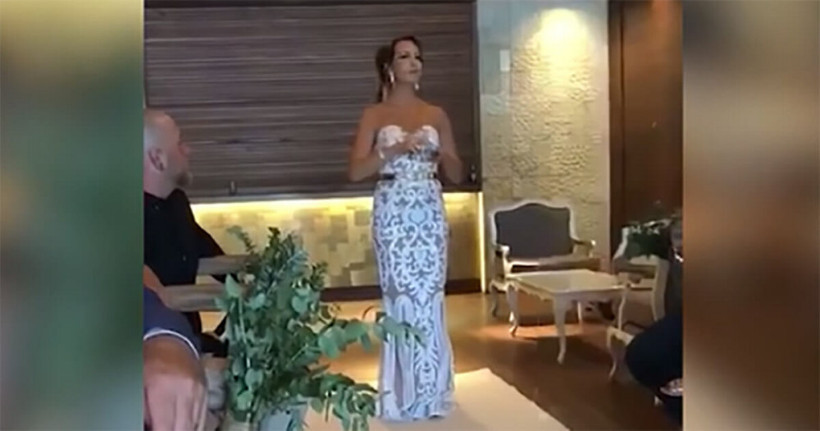 Düğünde gelinin yaptığı şey damadı bu hale getirdi milyonlarca kez izlendi - Resim: 3