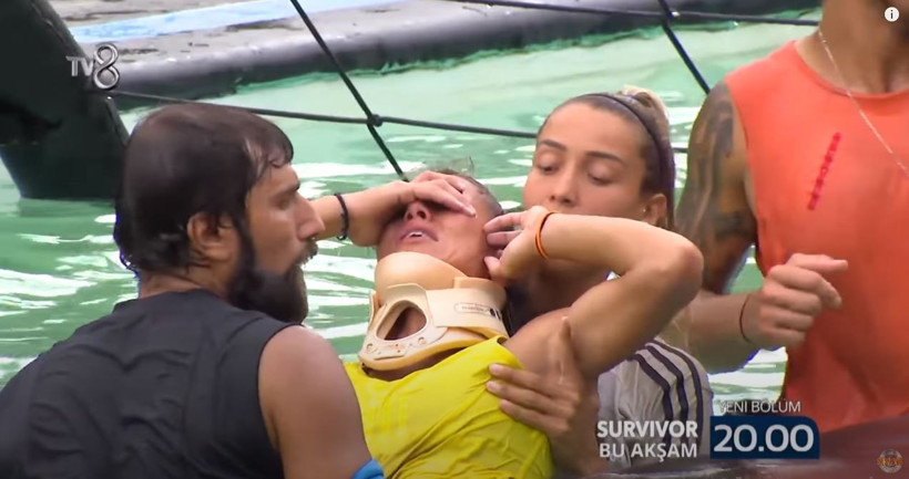 Survivor Elif ve Nisa'ya ne oldu? Dokunulmazlık oyununda feci kaza - Resim: 1