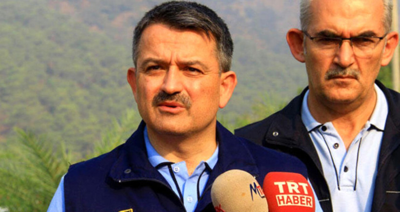 Bakan Pakdemirli: İzmir'deki orman yangınını kontrol altına aldık - Resim: 1