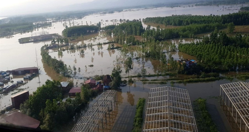 Samsun'da aşırı yağışlarda mahsur kalan 17 kişi ile ilgili flaş haber - Resim: 1