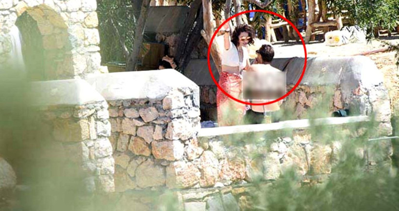 Kenan Doğulu ve Beren Saat sokak ortasında sarmaş dolaş yakalandı - Resim: 4