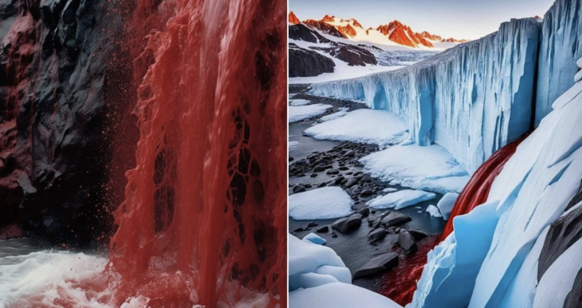 Yüz yıllardır merak ediliyordu! Antarktika'nın "Kanlı Şelale"lerinin sırrı bakın neymiş - Resim: 2