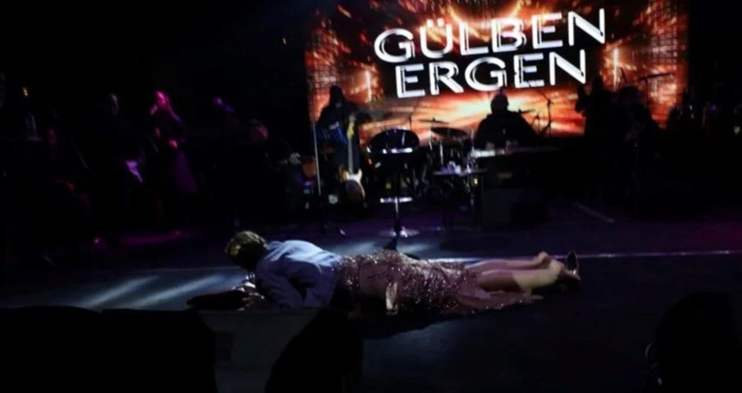 Sahneye kustu yere yığıldı! Hastaneye kaldırılan Gülben Ergen'den ilk açıklama: Hayatımda ilk kez... - Resim: 1