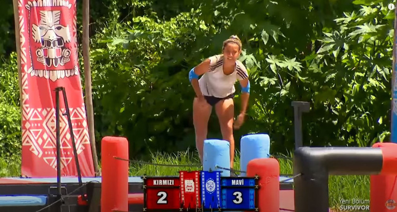 Survivor'da yarış esnasındaki hareketiyle Evrim herkesi şok etti oyunu bıraktı! - Resim: 2
