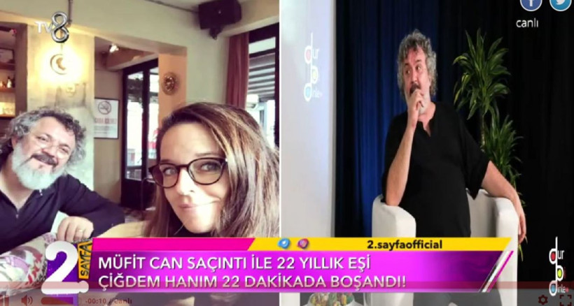 Mandıra Filozofu Müfit Can Saçıntı 22 yıllık eşi Çiğdem Özdemir'den boşandı kızı Duru Saçıntı kaç yaşında - Resim: 2