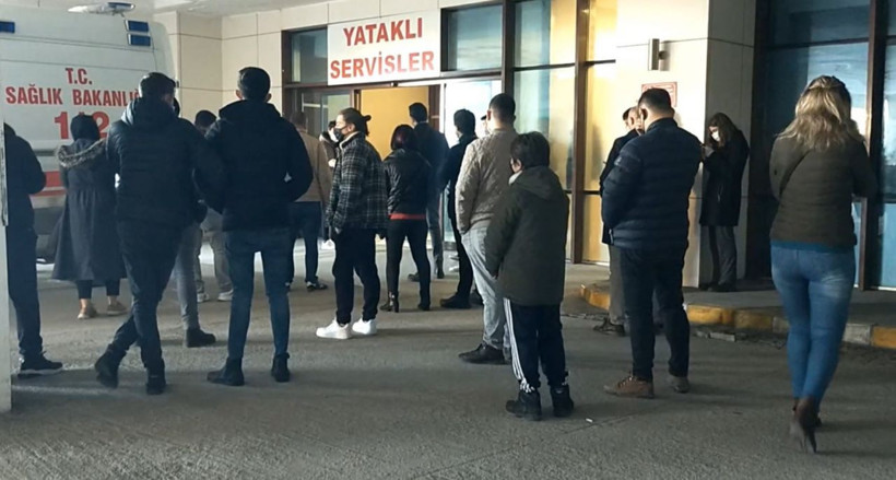 Edirne'de koronavirüs test kuyruğunu gören gözlerine inanamadı - Resim: 3