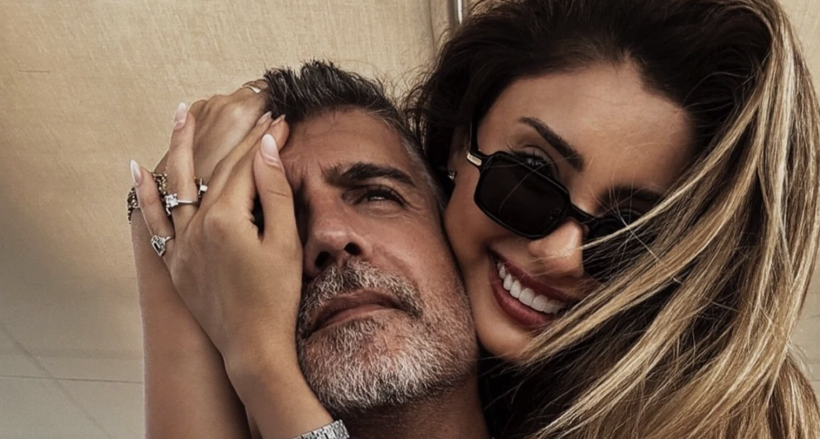 Özcan Deniz ve Samar Dadgar'dan romantik kareler! Öpücüklere boğdular - Resim: 3