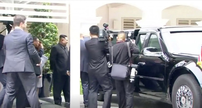Trump Kim'e arabasını gösterdi! Adeta ezdi... - Resim: 3