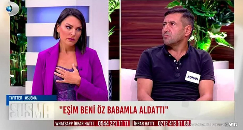 Kanal D Ece Üner ile Susma'da skandal: Babam ile karımı beraber olurken yakaladım - Resim: 4