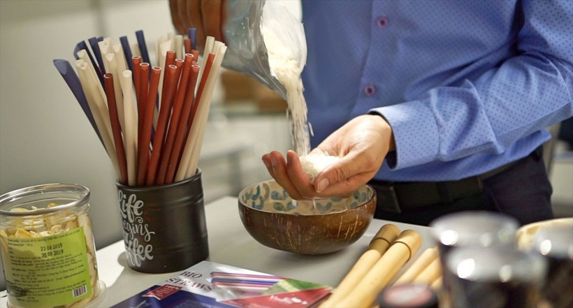 CNR Food İstanbul'a katılan Vietnamlı girişimci ilgi gördü! Pirinçten pipet üretmiş - Resim: 2