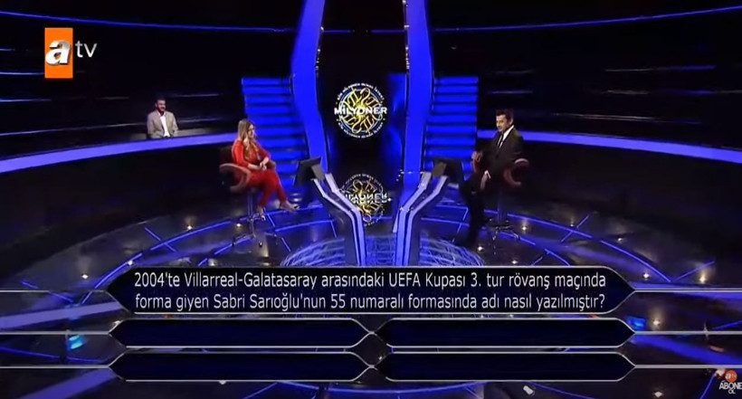 Kim Milyoner Olmak İster'de Sabri Sarıoğlu sorusu sosyal medyayı salladı! - Resim: 1