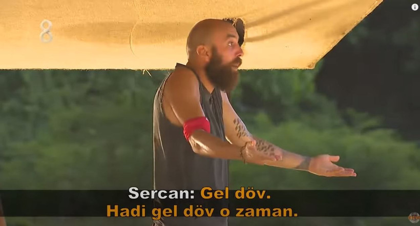 Survivor'da Sercan ve Yasin birbirlerine saldırdılar kavga geceye damga vurdu - Resim: 4