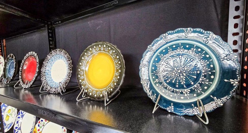 Tokat’ta ilçenin tek kadın esnafı, çini sanatının incisi oldu - Resim: 2