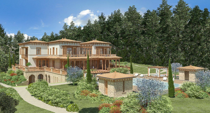 İşte Marmaris'te 'Yazlık Saray' olarak anılan Cumhurbaşkanlığı Devlet Konuk Evi'nden ilk fotoğraflar - Resim: 2