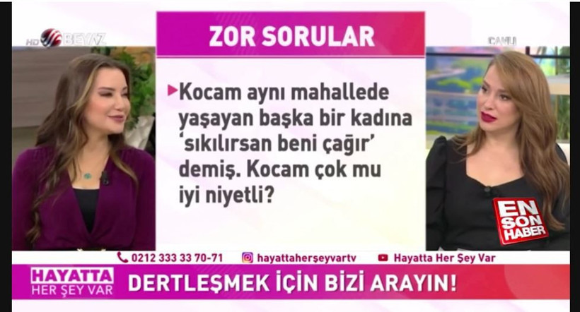 BEYAZ TV Nur Viral'e olay soru: Kocam o kadına ‘Sıkılırsan çağır’ demiş, niyeti ne? - Resim: 1