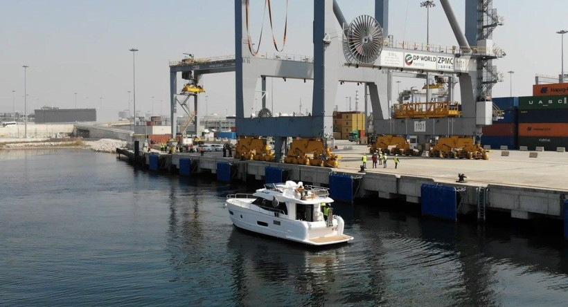 Türkiye’de üretilen lüks yat Singapur’a satıldı - Resim: 1