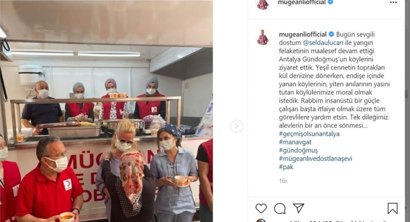 Müge Anlı Antalya yangınında zarar gören vatandaşları ziyaret etti - Resim: 3