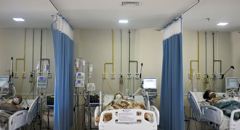 Korkutan görüntüler! Brezilya'da yoğun bakım ünitelerinde Kovid-19 yoğunluğu - Resim: 1