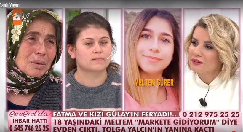 Denizli'de evden kaçmıştı! Stüdyoya geldi gerçekler Esra Erol’da ortaya çıktı - Resim: 1