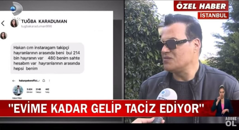 Başı saplantılı hayranı Tuğba Karaduman ile dertte Hakan Peker kimdir kaç yaşında - Resim: 2