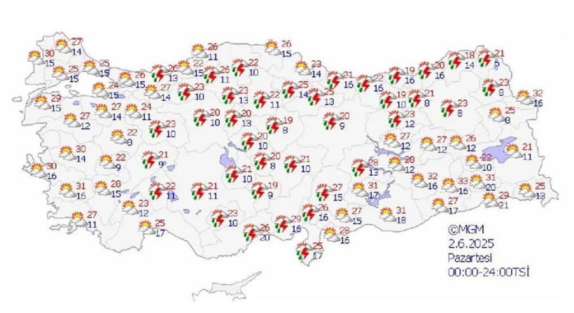 Sıcaklık artmaya devam ediyor! Bayramda hava nasıl olacak? Yağmur var mı? Gün gün tahminler... - Resim: 4
