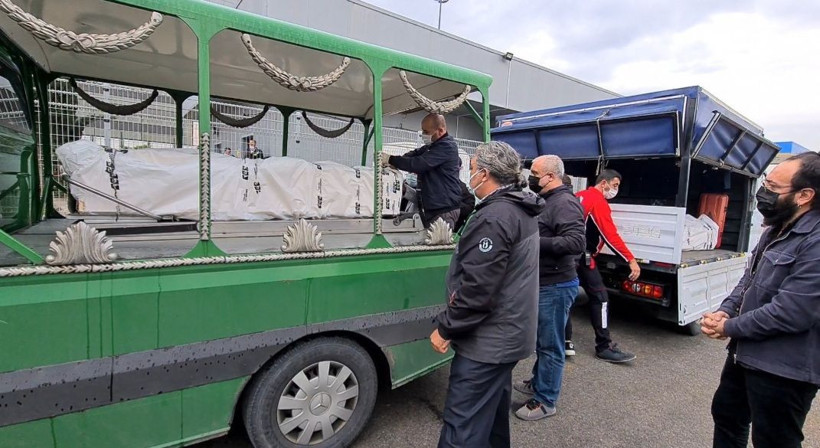 Hasan Saltık'ın cenazesi Cem evinden kalktı Kenan İmirzalıoğlu tabutu öptü! - Resim: 4