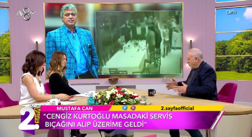 TV8 2. Sayfa'da Cengiz Kurtoğlu'nun darp ettiği Mustafa Can o geceyi anlattı - Resim: 3