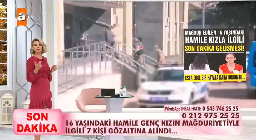 Esra Erol'da 16 yaşındaki kız hamile çıkmıştı olayla ilgili 7 kişi gözaltında - Resim: 3