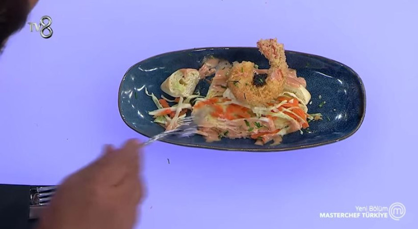 Tv8 MasterChef son bölümde Hamza'nın yemeği Mehmet Şef'i kızdırdı: Saygısızlık! - Resim: 4