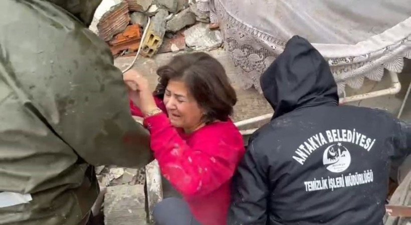 Hatay'da polis baba ailesini öyle bir yöntemle kurtardı ki... - Resim: 4