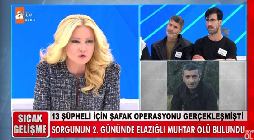 ATV Müge Anlı'da aranan Elazığlı muhtar ölü bulundu Muhammet Bahçeci olayı nedir kim öldürdü - Resim: 1