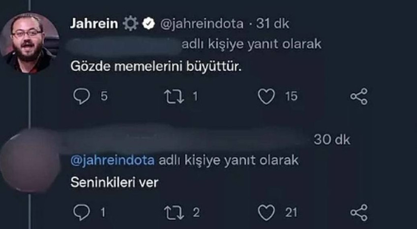 Jahrein lakaplı fenomenden reşit olmayan kızla skandal 'meme' muhabbeti - Resim: 4