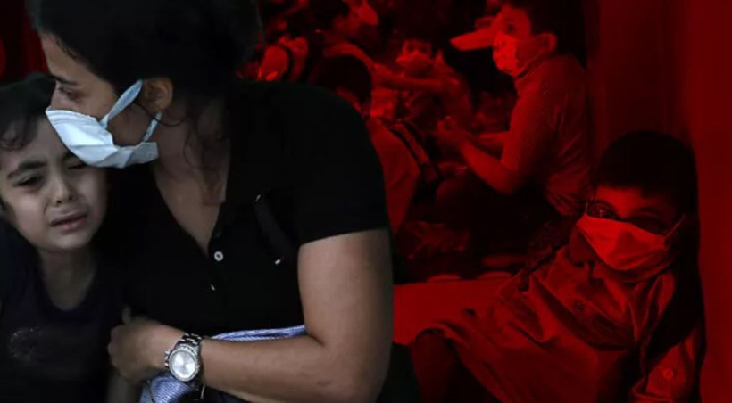 Çatışmanın ortasında kaldılar! Gözyaşları sel oldu: Lübnan Beyrut'ta kan donduran görüntüler - Resim: 1