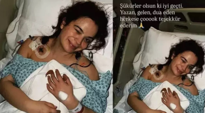 Aslı Bekiroğlu hastane odasından paylaştı! Zorlu süreç sonrası ilk kare - Resim: 1
