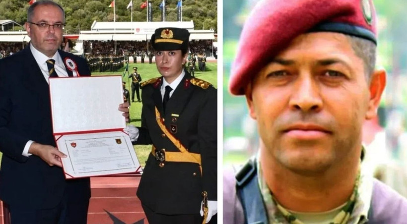 15 Temmuz şehidi Ömer Halisdemir'in kızı babası gibi "bordo bereli" oldu - Resim: 1