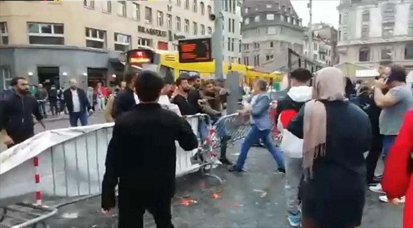 İsviçre'de PKK yandaşları 23 Nisan Festivali'ne saldırdı! En az 6 kişi yaralandı - Resim: 4