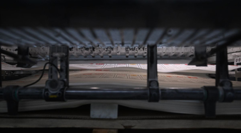 14 Mayıs seçimlerinin oy pusulalarının basımı tamamlandı! 30 güvenlik kamerası izledi, PTT görevlileri yola çıktı - Resim: 1