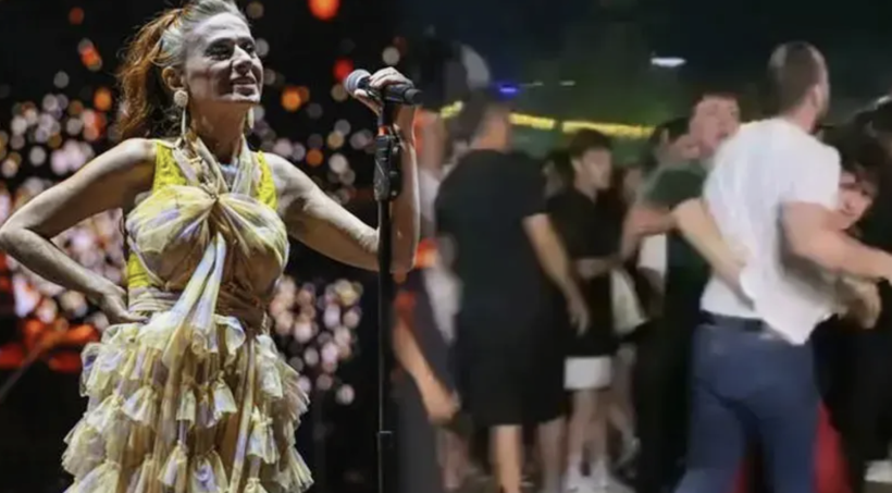 Yıldız Tilbe konserinde yürekler ağza geldi! İzleyiciler arasında kavga çıkınca... - Resim: 2