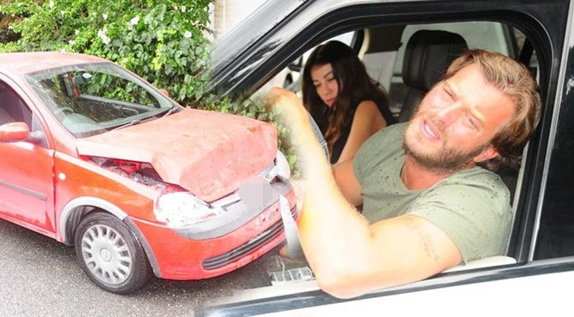 Kıvanç Tatlıtuğ ve Başak Dizer kaza geçirdi - Resim: 1