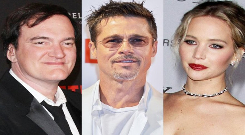 Tarantino Brad Pitt ve Jennifer Lawrence ile görüşüyor! - Resim: 1