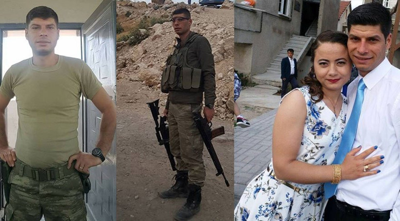 Şehit eşi tabuta sarılıp böyle yalvardı! Üniforması üstünde... - Resim: 4