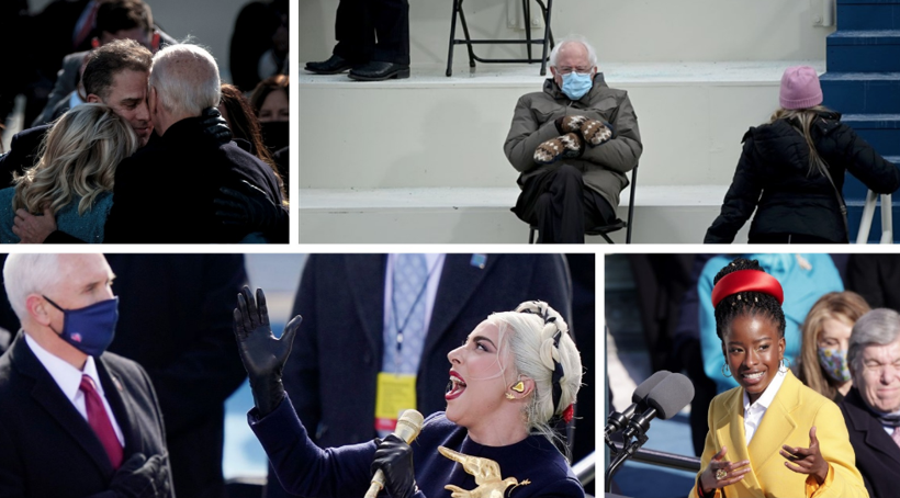 Bernie Sanders'in Joe Biden'ın yemin törenindeki hali bomba sosyal medya yıkıldı - Resim: 1