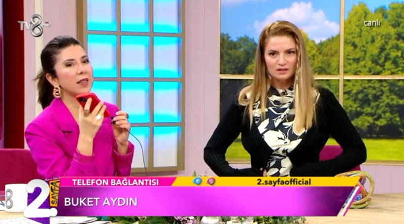 TV8 2. Sayfa'da Gülşen Yüksel Salt Buket Aydın'ın iç çamaşırsız giydiği lüks marka hırkasını giydi! - Resim: 4